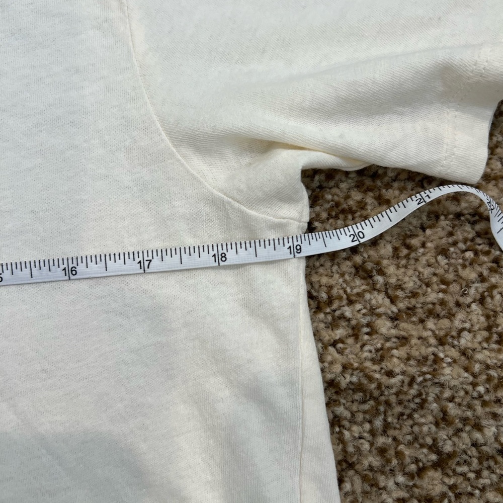 Sun and Moon ivory crop top ladies size M. - Picture 5 of 7